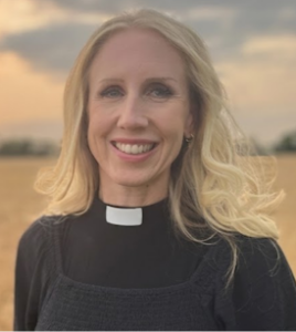 Reverend Sarah Heywood, rector of St Marys, Tetbury